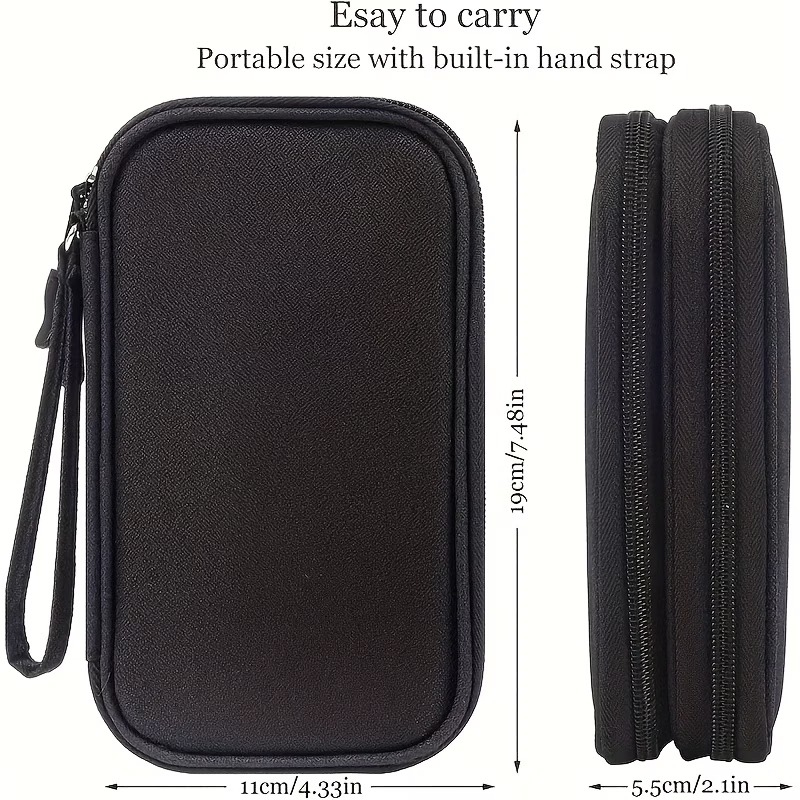 Portable Zipper Data Cable Organizer Bag Price in Pakistan | LAPTAB