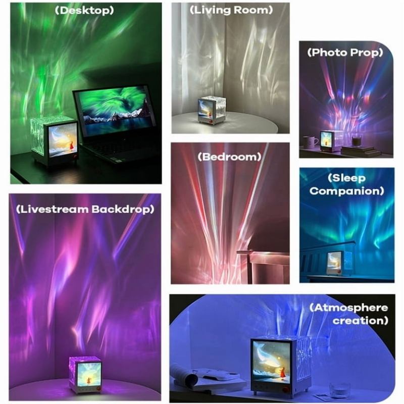 Rechargeable Aurora Night Light Projector with 7 White Noise Price in Pakistan | LAPTAB