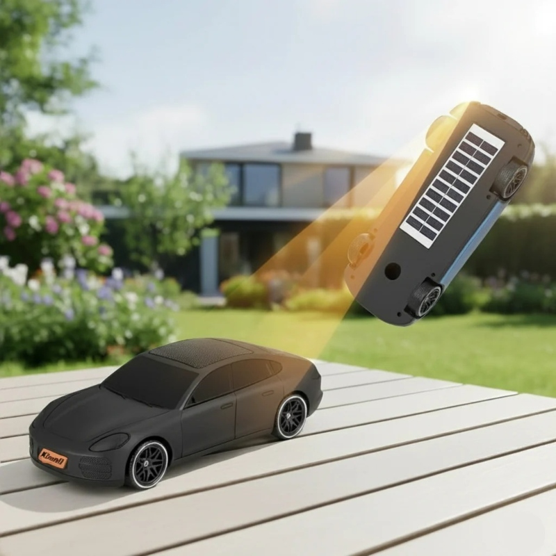 Solar and Rechargeable Car Shape Wireless Speaker Price in Pakistan | LAPTAB