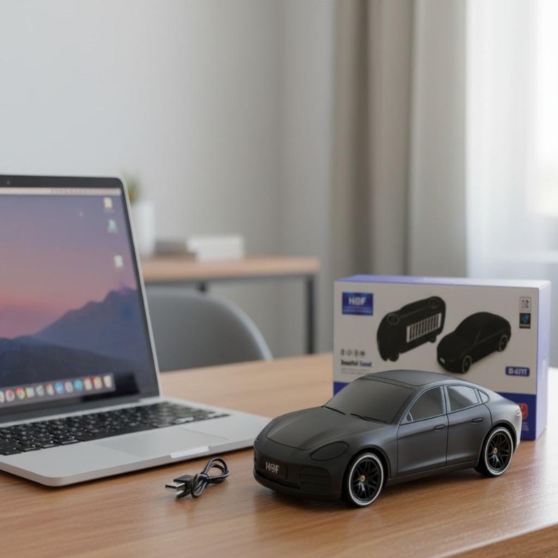 Solar and Rechargeable Car Shape Wireless Speaker Price in Pakistan | LAPTAB