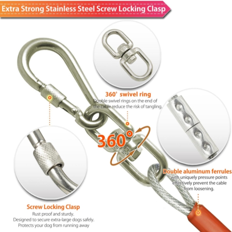 Strong stainless steel clothesline rope (2 metre) with hooks Price in Pakistan | LAPTAB