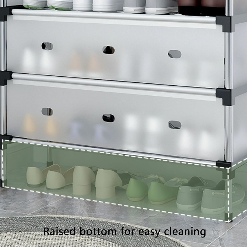Adjustable Metal Shoe Organizer and Storage Cabinet Price in Pakistan | LAPTAB