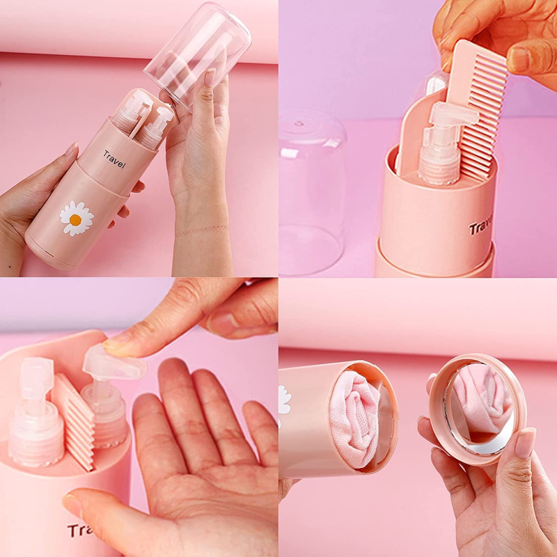 Portable Toiletries Storage Cup Travel Bottle Price in Pakistan | LAPTAB