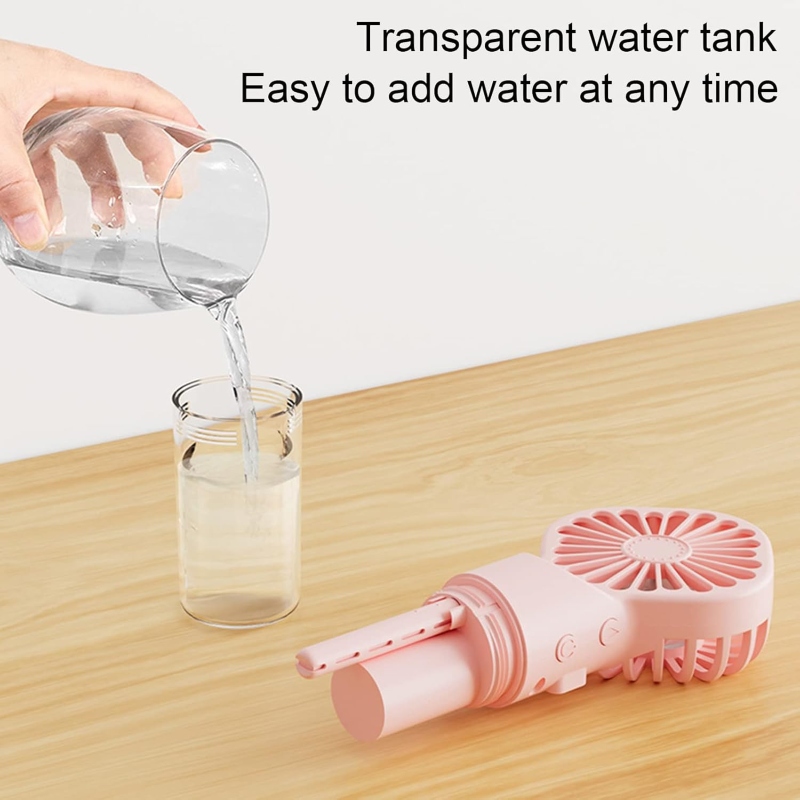 Handheld Mini Fan USB Rechargeable Portable Humidifier  Price in Pakistan | LAPTAB