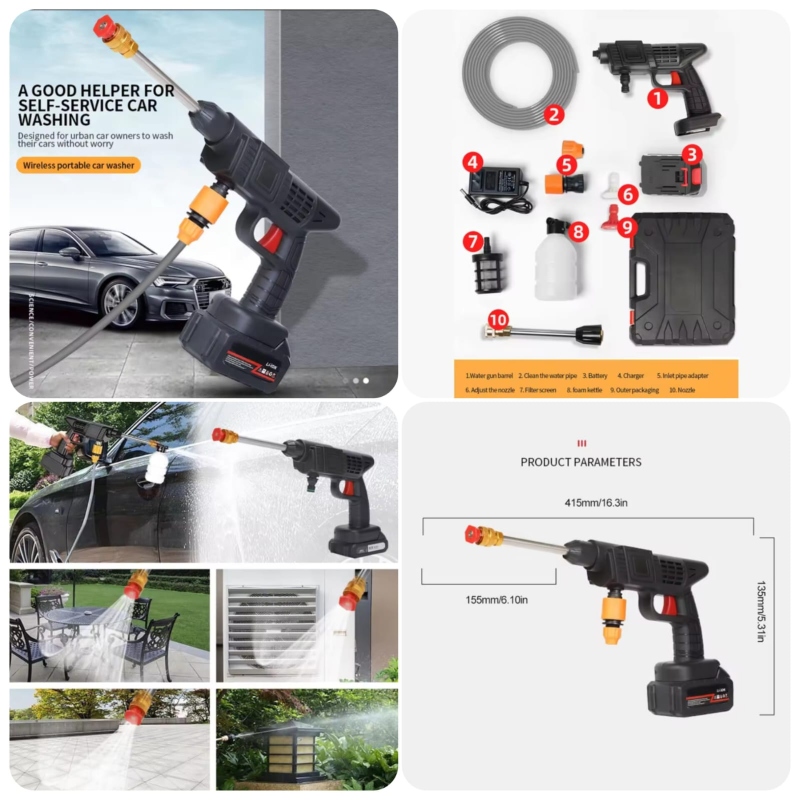 Electric Pressure Washer Gun Machine Tool Price in Pakistan | LAPTAB