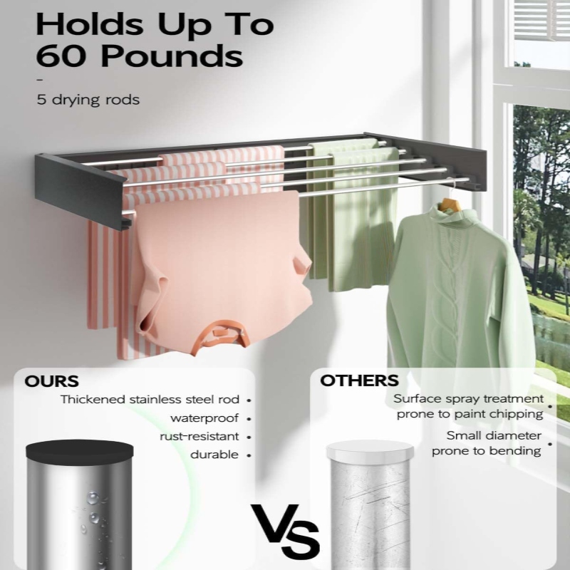 Wall Mounted Drying Rack Price in Pakistan | LAPTAB
