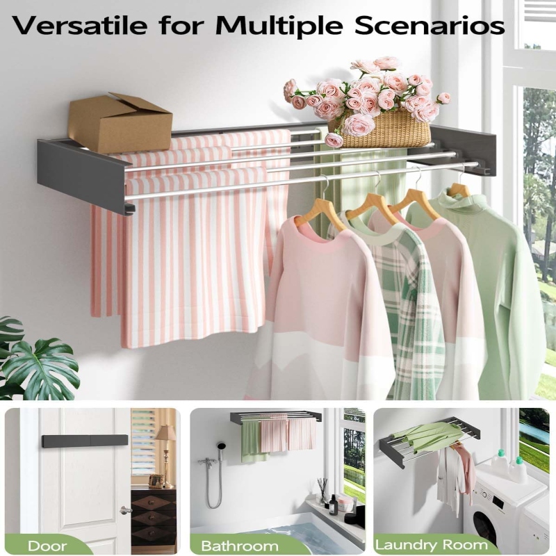 Wall Mounted Drying Rack Price in Pakistan | LAPTAB
