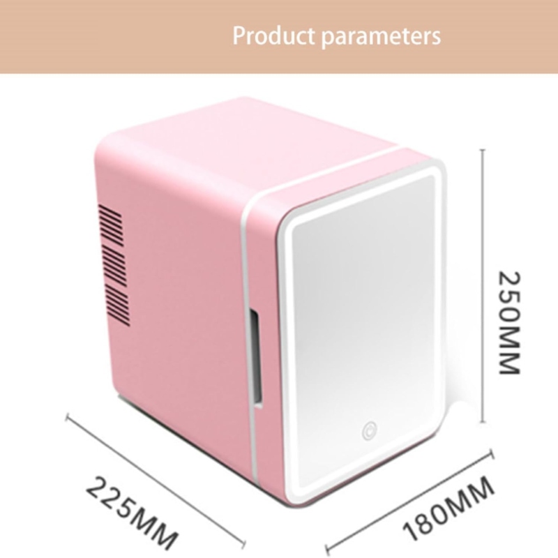 4L Vanity Mirror LED Portable Fridge Price in Pakistan | LAPTAB