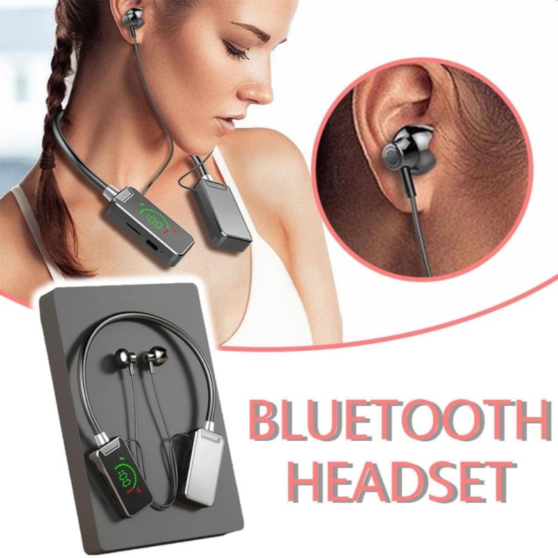 LED Smart Digital Display Hanging BT V5.4 earbuds Price in Pakistan | LAPTAB