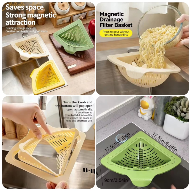 Magnetic Corner Sink Drain Basket  Price in Pakistan | LAPTAB