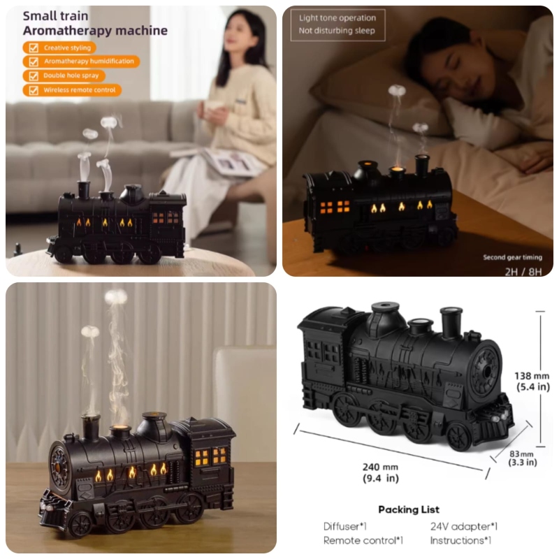 Retro Train Air Humidifier With Light Price in Pakistan | LAPTAB