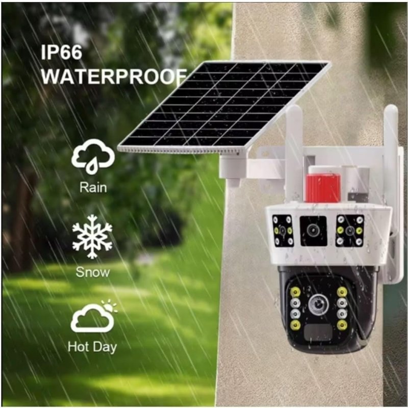 V380 PRO 4K HD Solar 4G Smart Security Camera Price in Pakistan | LAPTAB