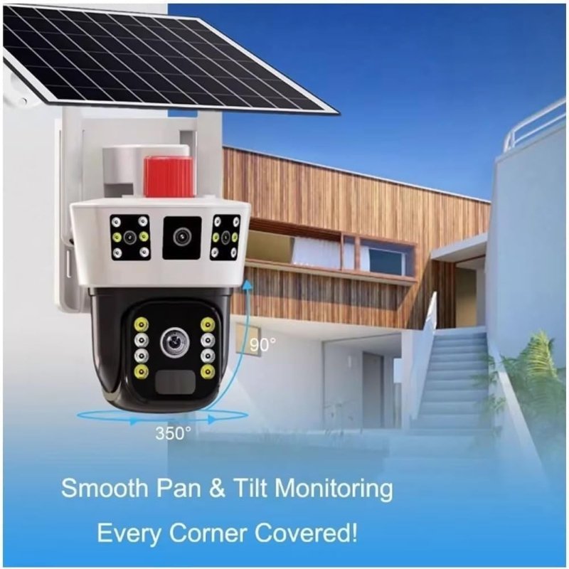 V380 PRO 4K HD Solar 4G Smart Security Camera Price in Pakistan | LAPTAB