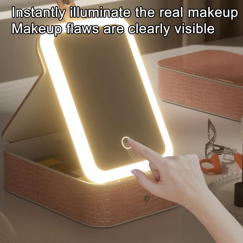 Makeup Case with Mirror Price in Pakistan | LAPTAB