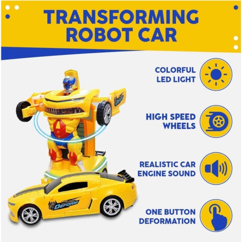 BATTERY OPERATED TRANSFARMER CAR WITH LIGHT Price in Pakistan | LAPTAB