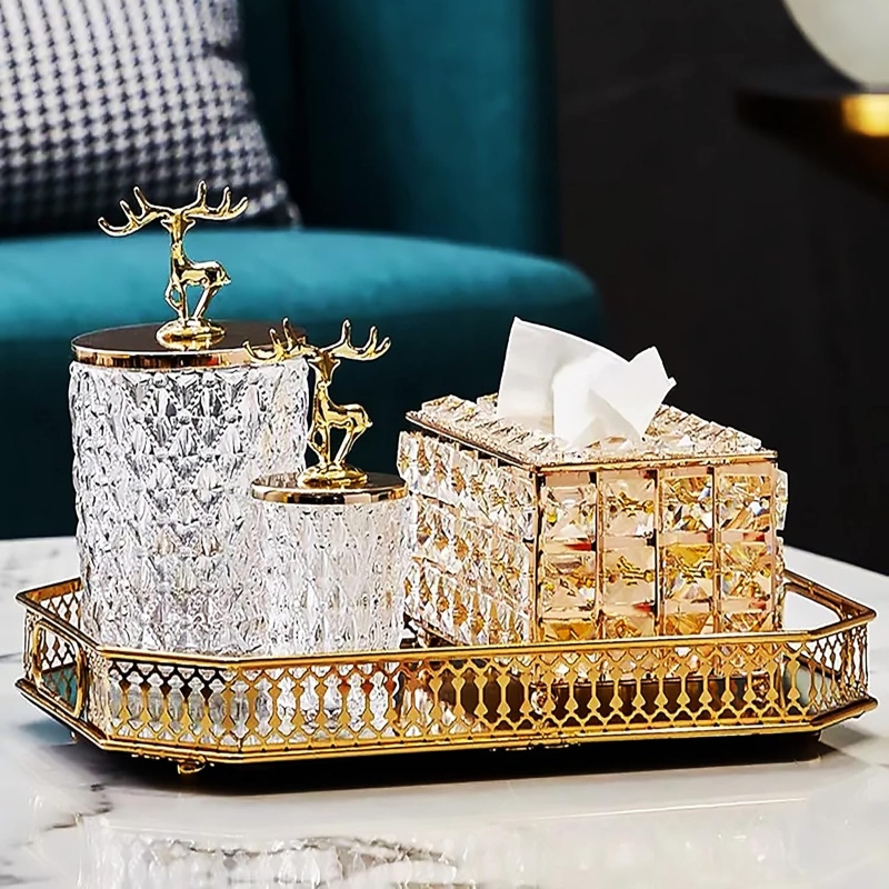 Chandler Tissue Box Made from Rhinestone and Metal Price in Pakistan | LAPTAB