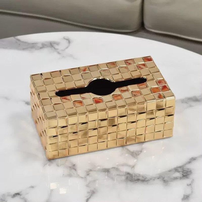 Chandler Tissue Box Made from Rhinestone and Metal Price in Pakistan | LAPTAB