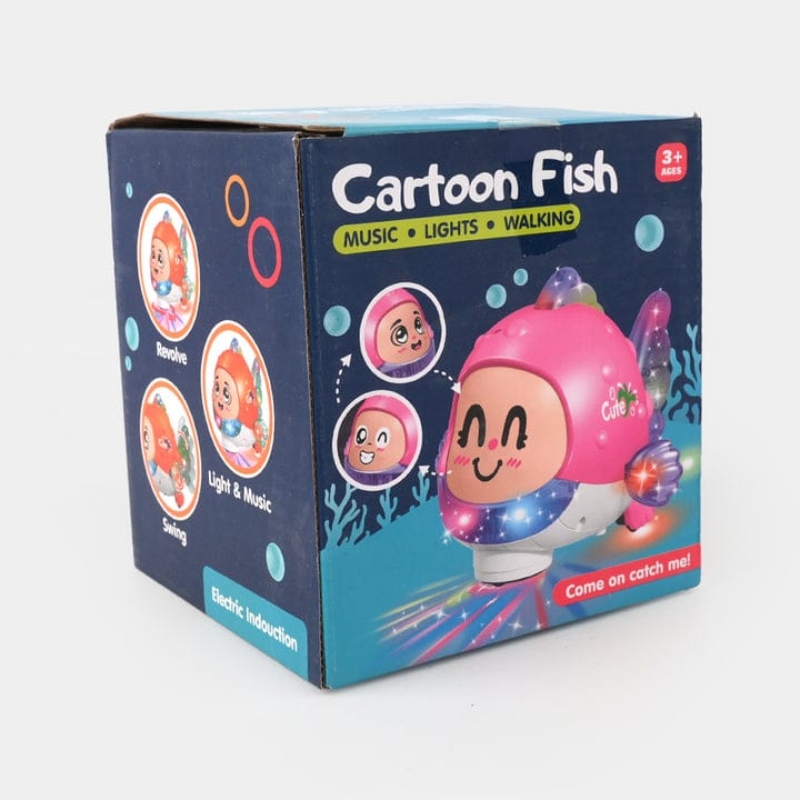 Face Changing Cartoon Fish With Light and Music Price in Pakistan | LAPTAB