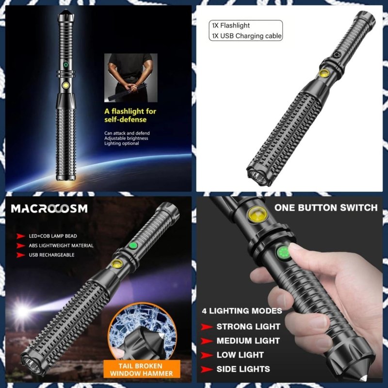 outdoor-self-defence-led-flashlight