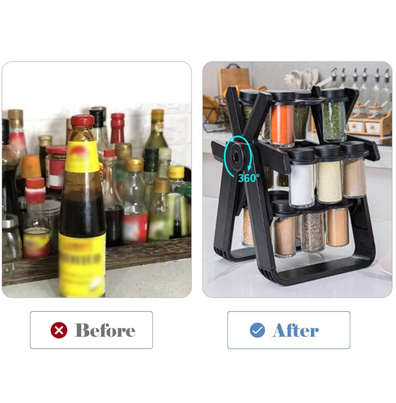 Rotating-ferris-wheel-seasoning-rack-set-spice-rack
