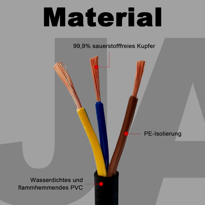 Power Cable For PC 2m