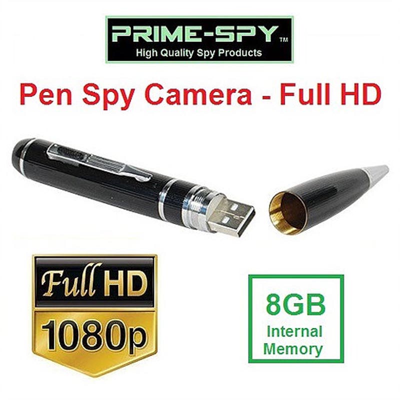 Pen Camera with Builtin 08 GB Memory