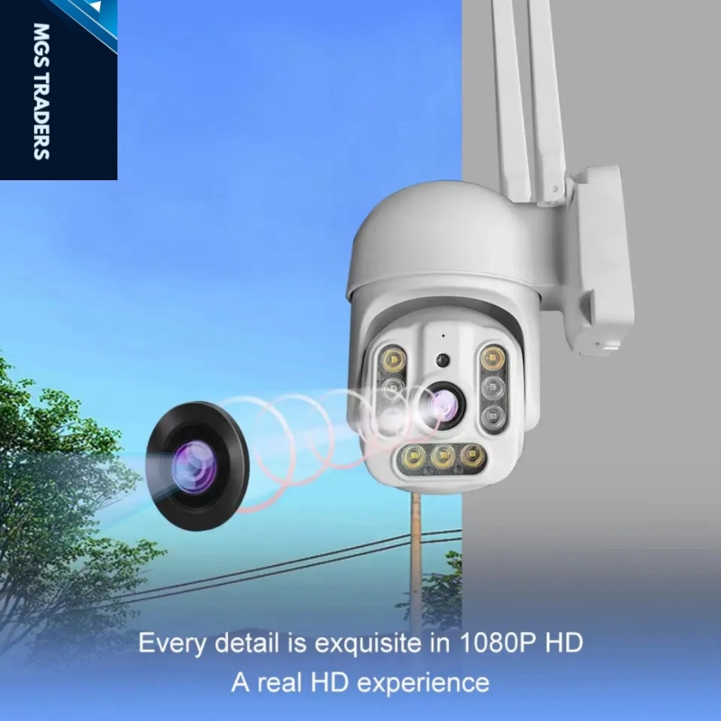WiFi Wireless Security Camera 1.3MP 1280x960P Night Vision Pan/Tilt Two-Way Audio