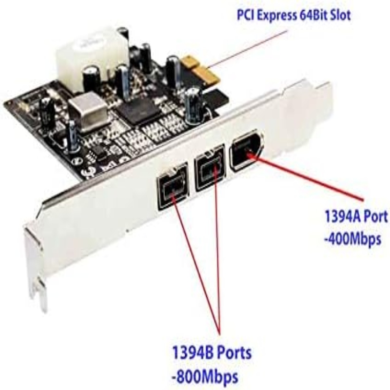 PCI Fire Wire Card 4 Pin And 6 Pin 1394