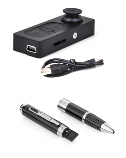 1080P Pen With Button Cam for Security
