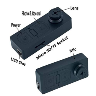 Combo of Shirt Button Cam & 8GB pen Cam Price in Pakistan | LAPTAB