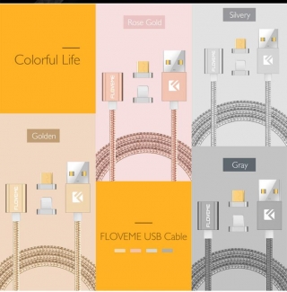 Magnetic Charger Cable For Iphone-Android 2 IN 1 Price in Pakistan | LAPTAB