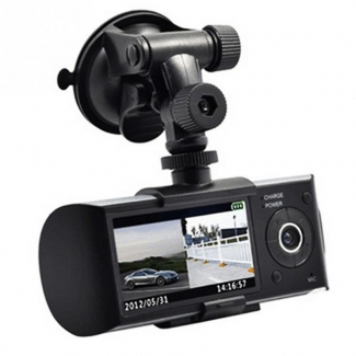 Car Video Recorder Camera - Dual Lens Dash Cam with GPS and G-Sensor Price in Pakistan | LAPTAB