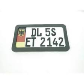 Computerized Number Plate Frame for Original Plates - 1 Pair Included Price in Pakistan | LAPTAB