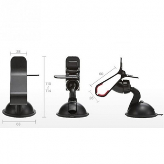 360 Universal Car Mount Holder with Silicone Sucker for Phones and GPS Price in Pakistan | LAPTAB