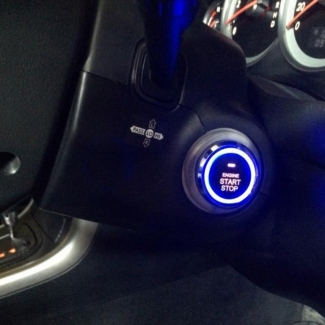 Push Start Button Keyless RFID Security System with Telecontrol Function Price in Pakistan | LAPTAB
