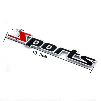 Hot Classic SPORTS MIND Logo ATS-0047 3D Chrome Grill Badge Emblem Price in Pakistan | LAPTAB