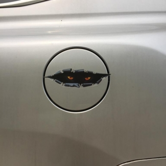 Cartoon Cat Fuel Tank Cap Cover Sticker - Waterproof & Removable Price in Pakistan | LAPTAB