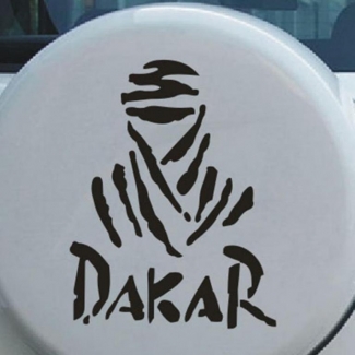 Car Styling Classic Dakar Stickers - Durable, Waterproof, Easy Application