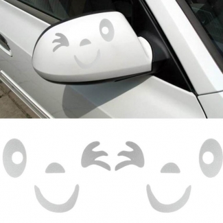 Smiling Blink Winks Waterproof Funny Car Styling Sticker for All Vehicles Price in Pakistan | LAPTAB