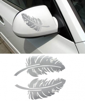 Rear View Mirror Leaf - Customizable Car Accessory for Easy Personalization Price in Pakistan | LAPTAB
