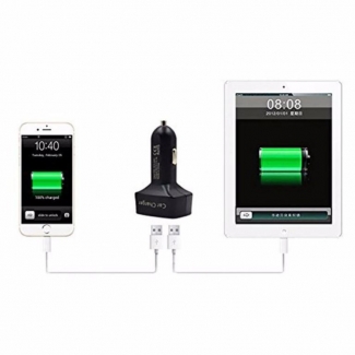 Car USB Socket Dual Charger Adapter with Voltage Tester and QC3.0 Ports Price in Pakistan | LAPTAB