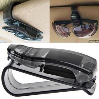 Sunglasses Ticket Receipt Card Holder for Sun Visor Mounting