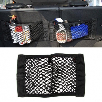 Rear Trunk Back Seat Elastic String Net Mesh Storage Bag for Organizing Items Price in Pakistan | LAPTAB