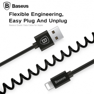 Baseus Flexible Elastic Stretch 8pin USB Cable iPhone