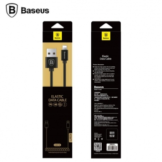 Baseus Flexible Elastic Stretch 8pin USB Data Sync Charging Cable for iPhone Price in Pakistan | LAPTAB