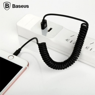 Baseus Flexible Elastic Stretch 8pin USB Data Sync Charging Cable for iPhone Price in Pakistan | LAPTAB