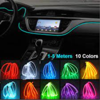 9 LED Neon Interior Atmosphere Lights with Remote Control for Cars Price in Pakistan | LAPTAB