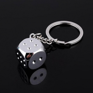 Dice Key Chain - Fashionable Gamble Accessory for Everyday Use Price in Pakistan | LAPTAB