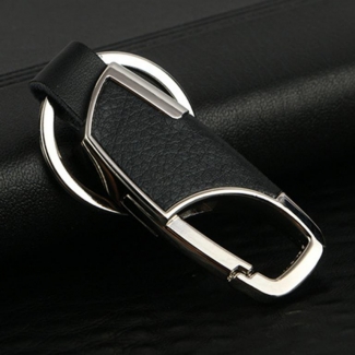 Fashion Creative Zinc Alloy Black & Silver Car Keyring Keychain Price in Pakistan | LAPTAB