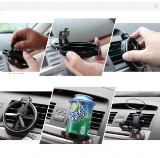 Cup Drink Holder Folding Shelf for Car Air Conditioning Vent Price in Pakistan | LAPTAB